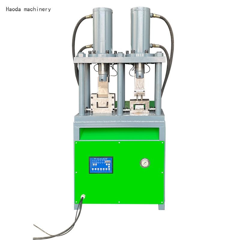 Channel steel cutting and punching machine