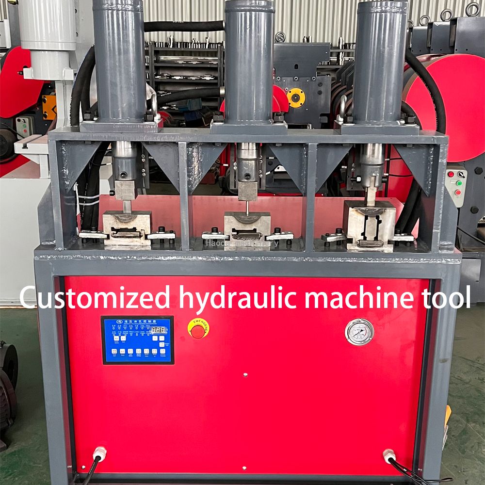 Three-station Customized Hydraulic Punching Machine