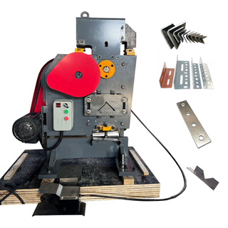 Ironworker Machine QA32-8B Multi-Functional Punching And Shearing Machine for Metal Fabrication