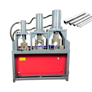  Three - Station Hydraulic Square Tube Cutting Ironworker (Custom Molds Available)