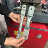 Hydraulic Punching Machine for Flattening & Arc Cutting Metal Tubes | Custom Solutions 