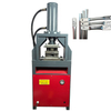 Hydraulic Punching Machine for Flattening & Arc Cutting Metal Tubes | Custom Solutions 