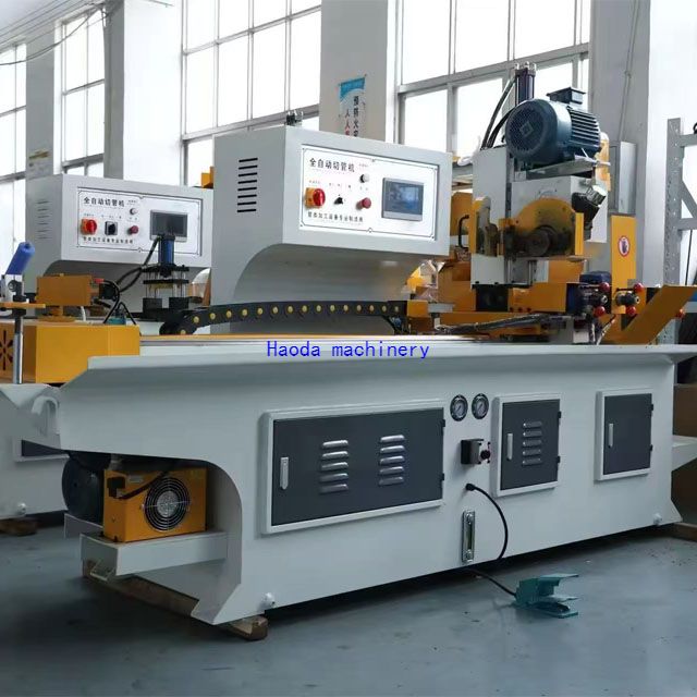 Automatic CNC Pipe Cutting Machine