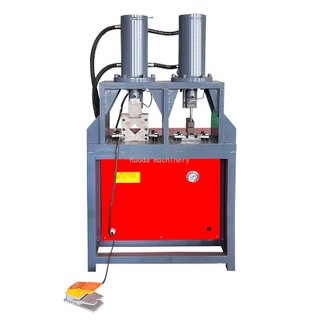 Metal square tube punching and cutting machine
