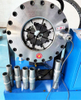 Full-automatic pipe shrinking machine