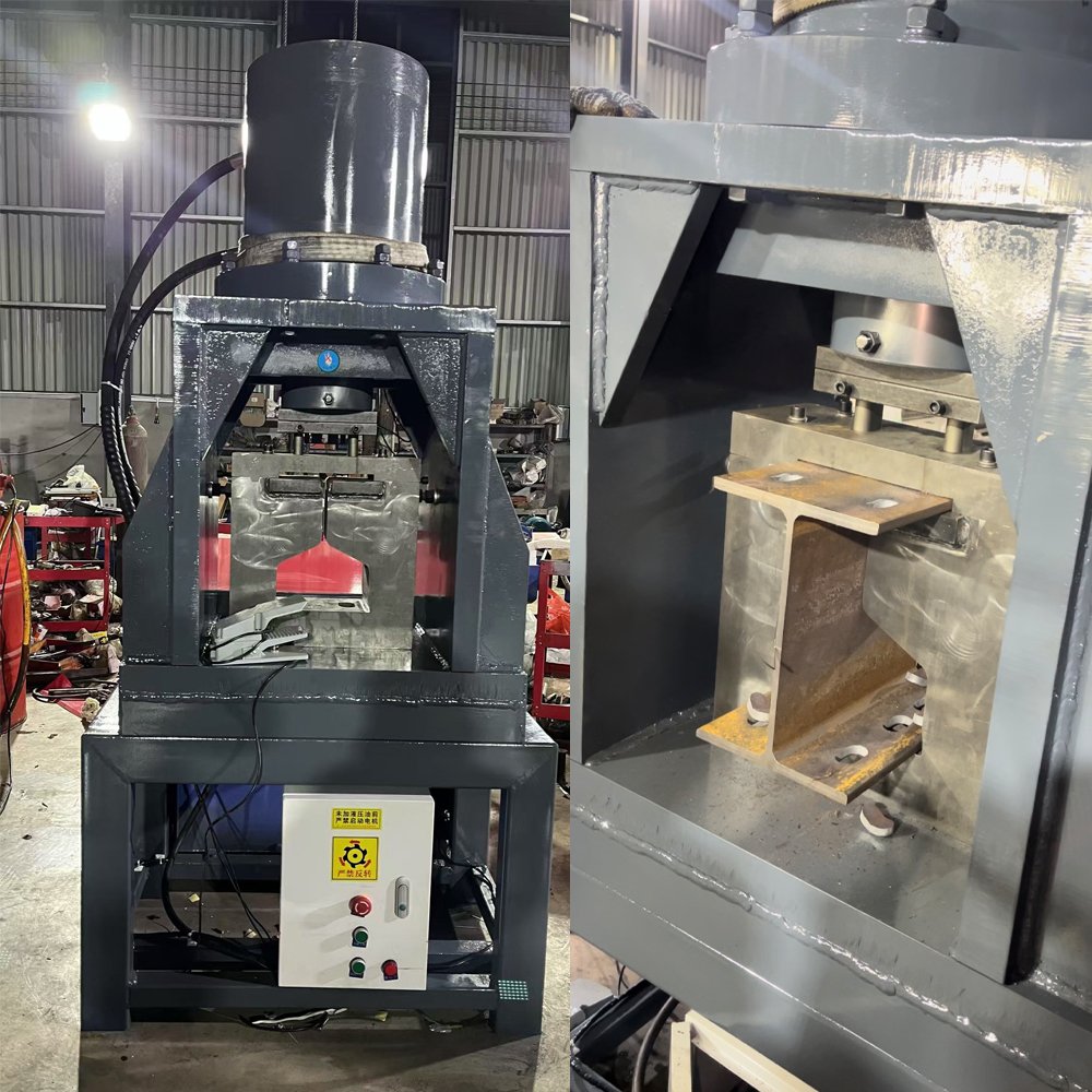 I - beam punching machine