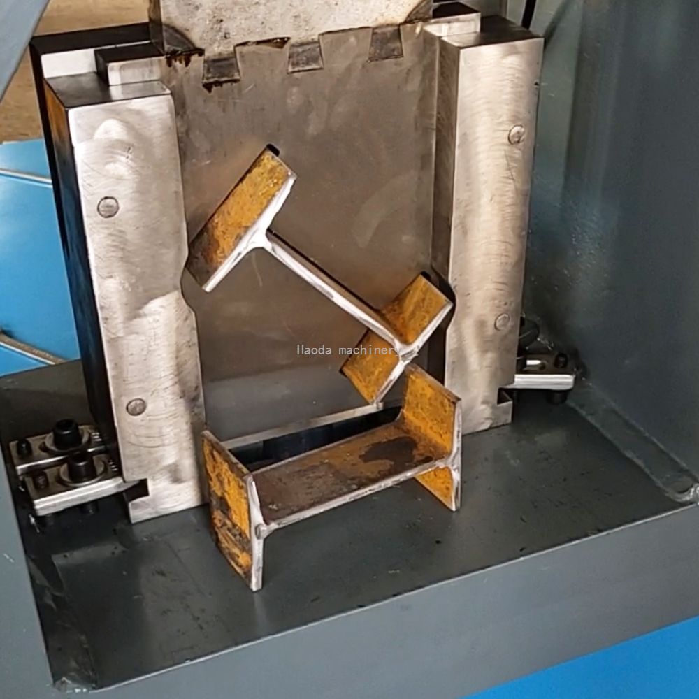 Ironworker Machine Hydraulic I-Beam Punching Machine 