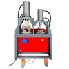 Metal square tube punching and cutting machine