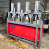Customizable Hydraulic Punch & Shear: Arc - Cutting for Metal Tubes & Angle Iron Slotting