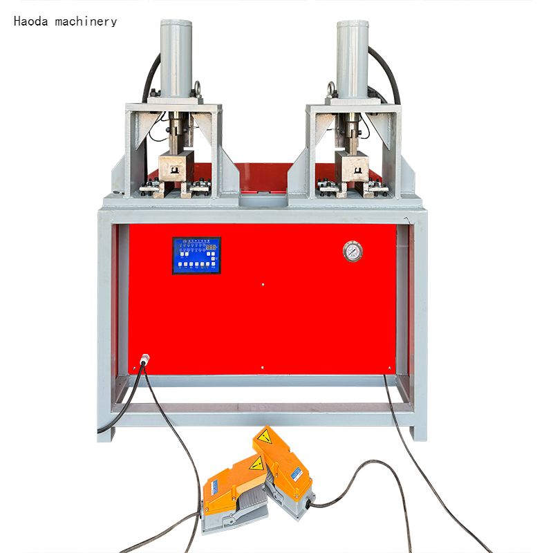 Flat iron punching machine
