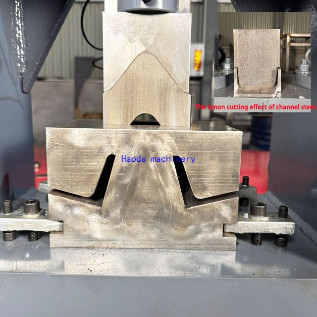 Customizable Hydraulic Punch & Shear: Arc - Cutting for Metal Tubes & Angle Iron Slotting