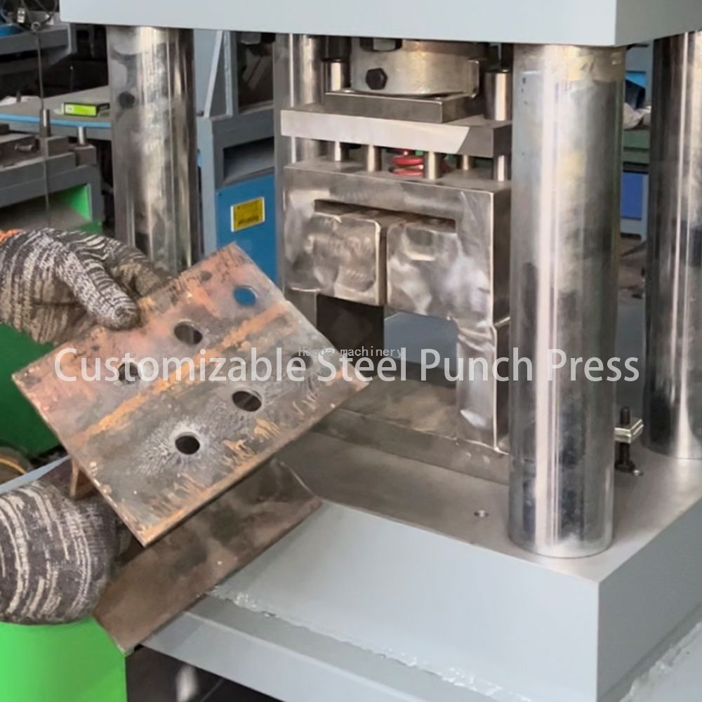 Ironworker Machine Hydraulic I-Beam Punching Machine 