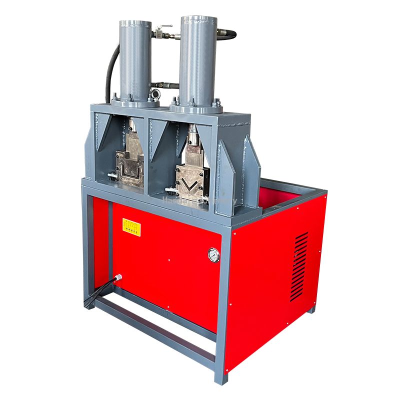 Blue multifunctional punching and shearing machine metal cutting machine