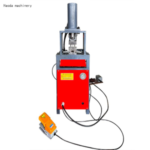 Flat iron punching machine