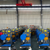 Blue multifunctional punching and shearing machine metal cutting machine