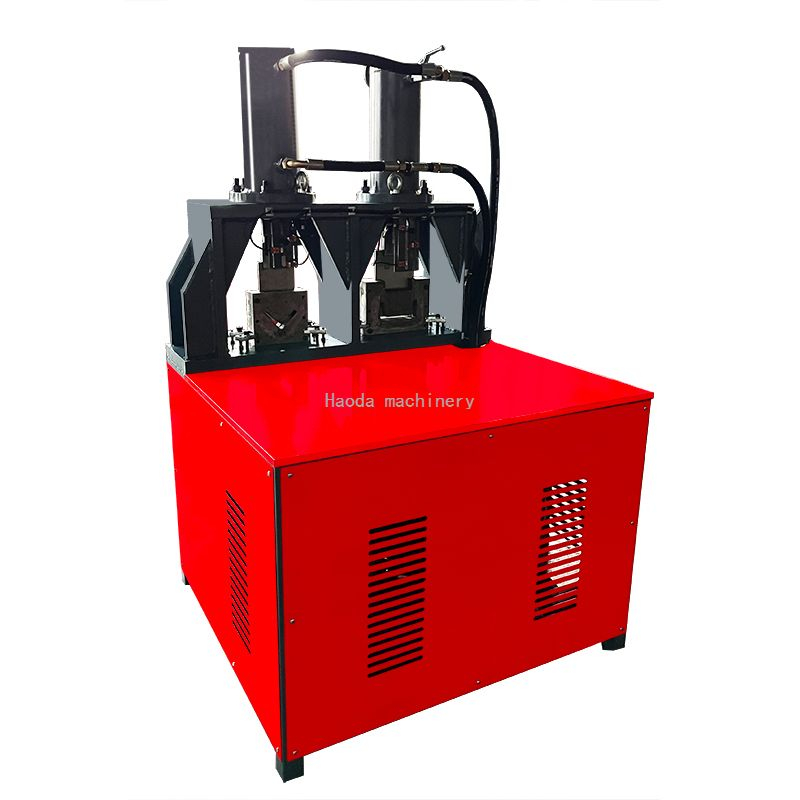 Blue multifunctional punching and shearing machine metal cutting machine