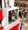 Flat iron punching machine